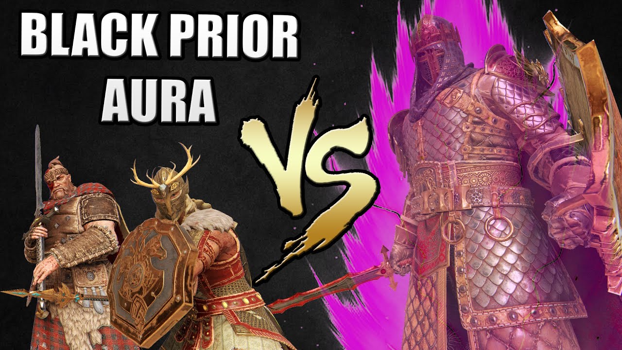 Unbeatable Black Prior Aura - THE Anti-Gank Aura | For Honor