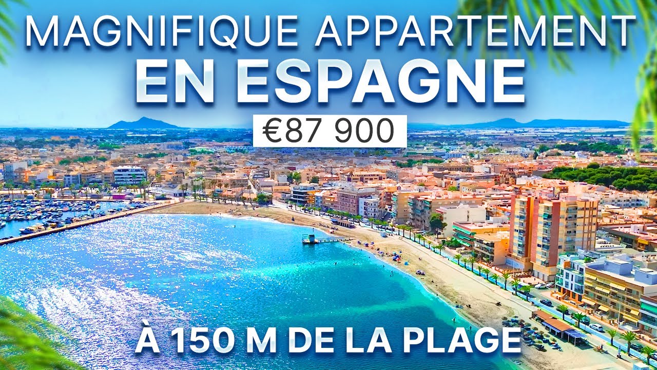 Magnifique Appartement à San Pedro de Pinatar en Espagne | 87 900