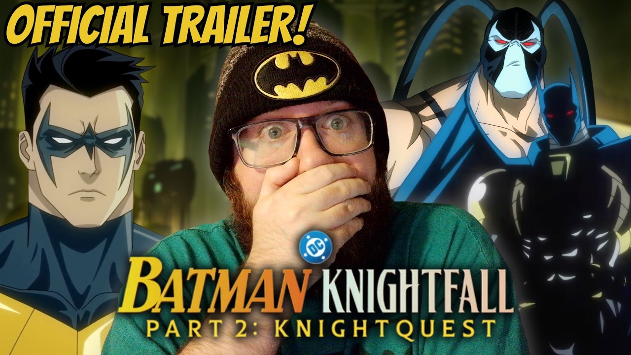Batman Knightfall Part 2: Knightquest - Official Trailer REACTION!!!