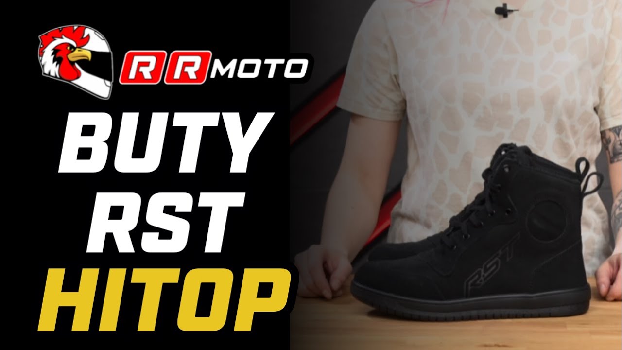 RST HITOP - trampki motocyklowe z certyfikatem CE-1222
