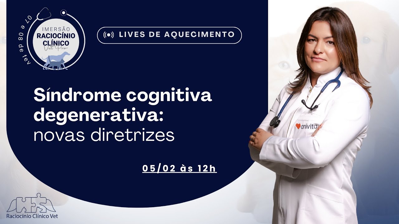 Síndrome cognitiva degenerativa: novas diretrizes