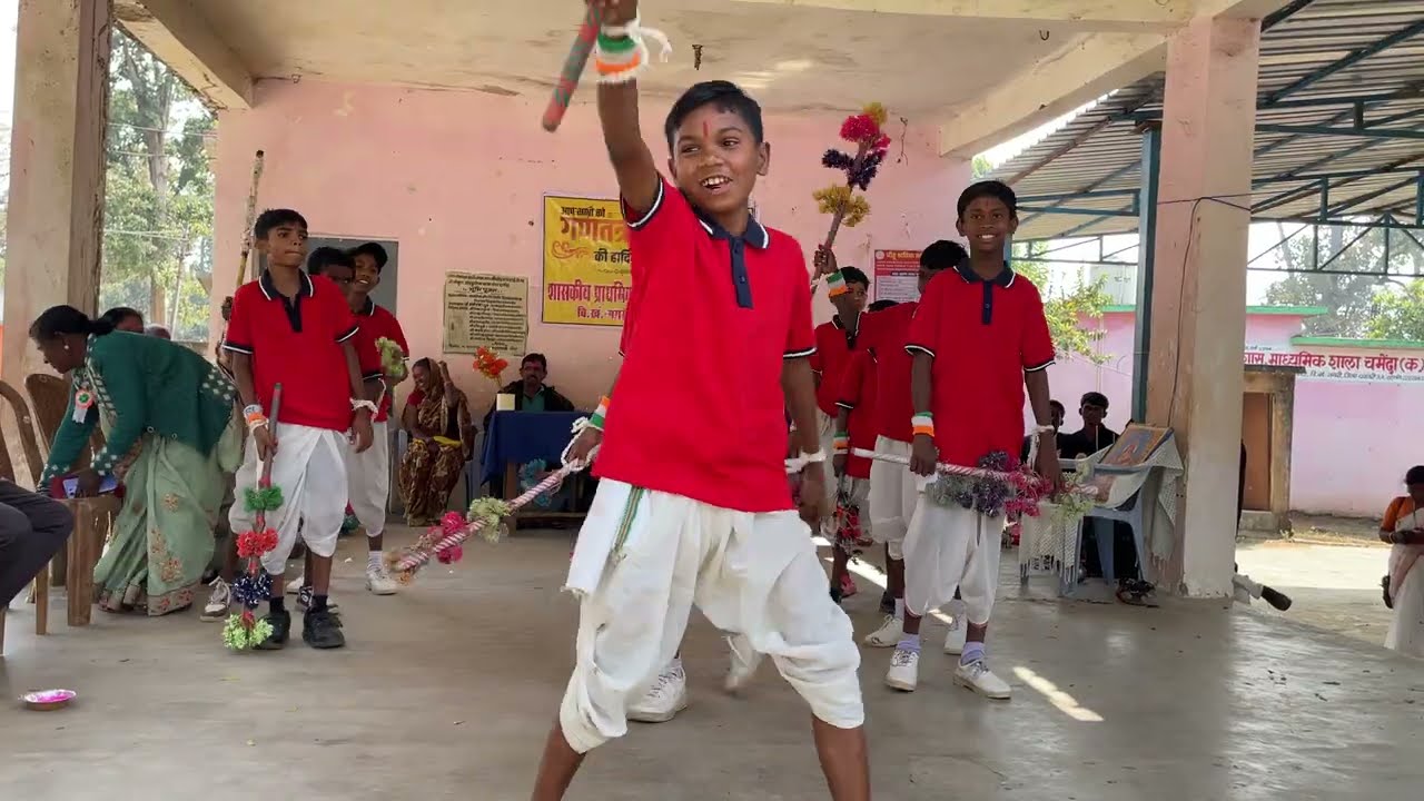 Republic day Special Dance.. Boys group..M/S chamenda 🍁🏫