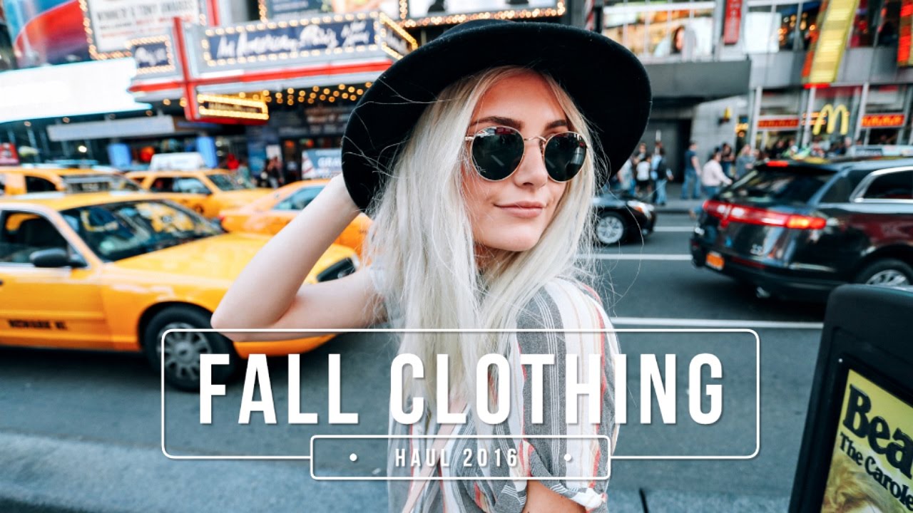 Fall Clothing Haul + Outfit Ideas 2016!  | Aspyn Ovard
