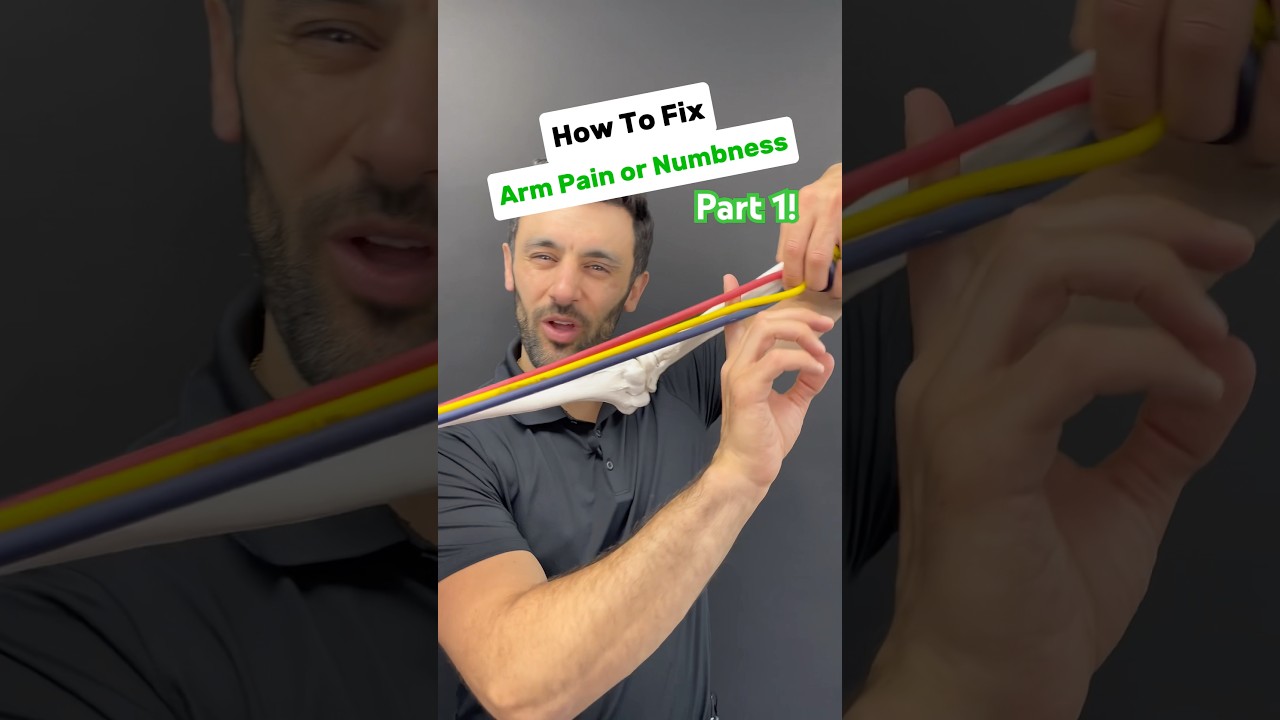 Part 1: How to Fix Arm Pain or Numbness! #armpain #physicaltherapy #tmjtreatment