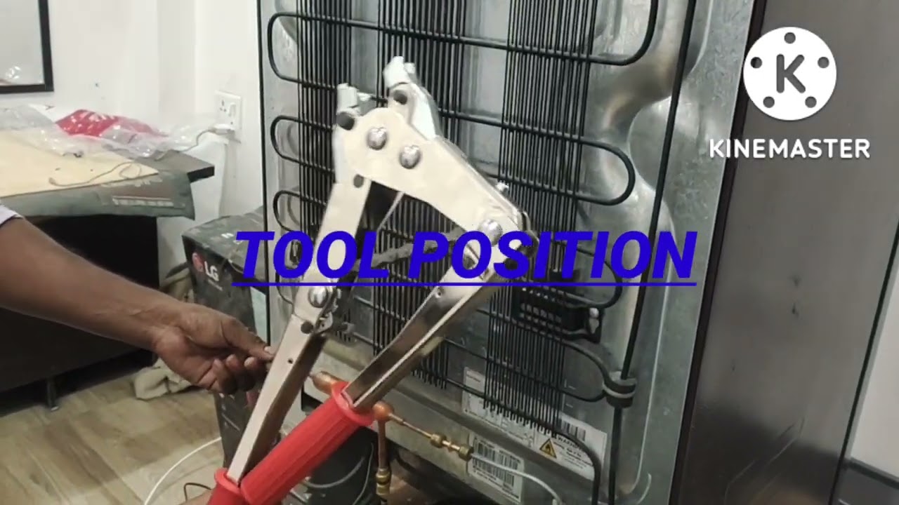 HOW TO USE LOKRING TOOL FOR REFRIGERATOR LOCKRING ........