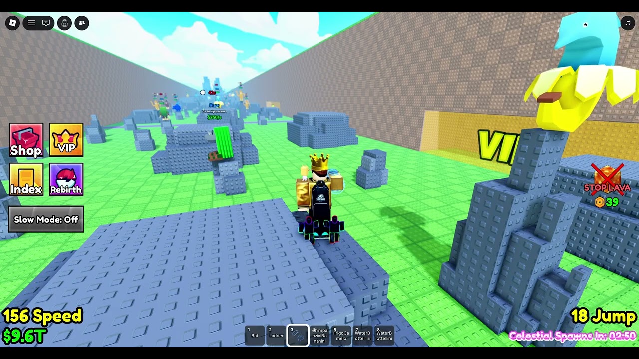 ESCAPE LAVA FOR BRAINROT ADIMN ABUSE