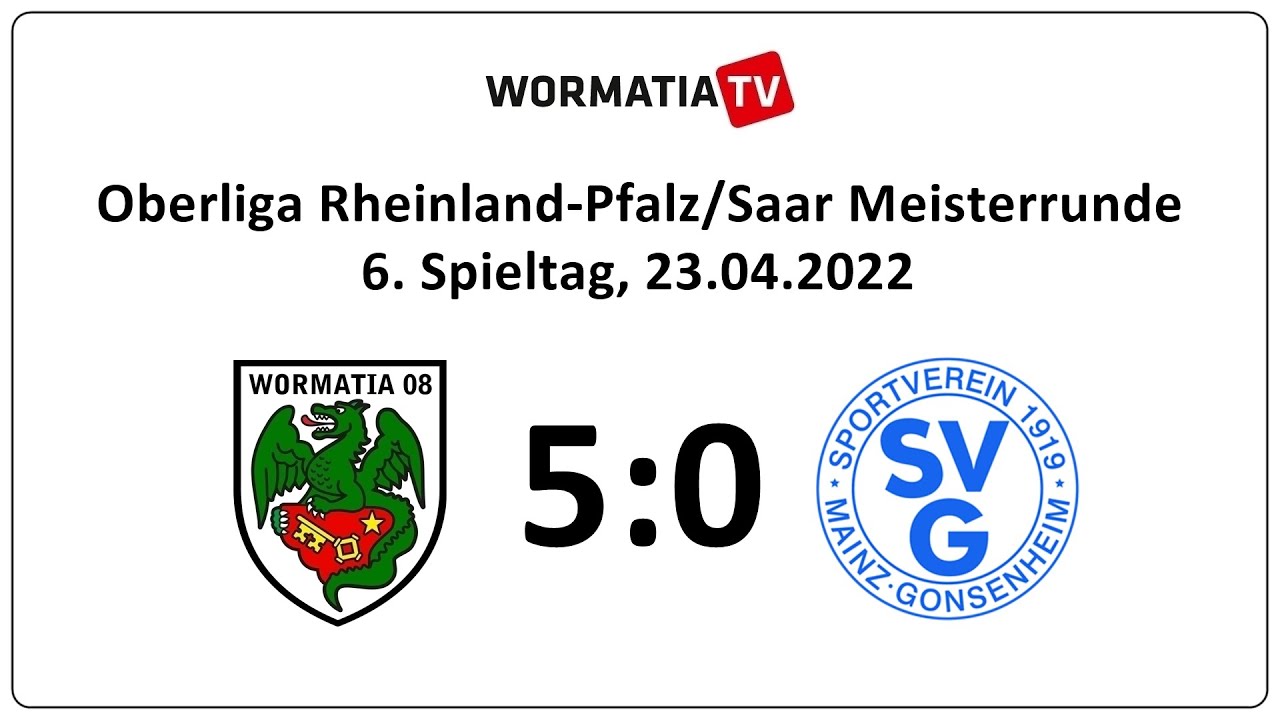 Wormatia Worms - SV Gonsenheim 5:0 (23.04.2022)
