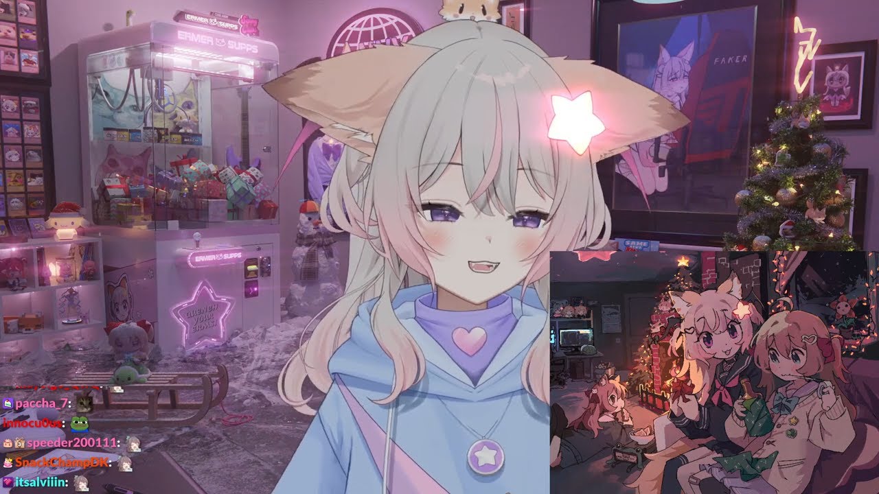 Anny React To Neuro Family Christmas Art