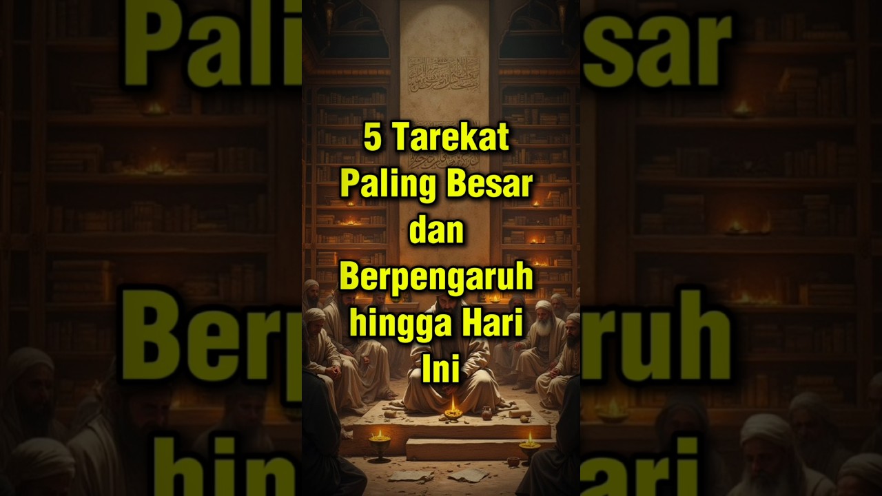 5 Tarekat Paling Besar dan Berpengaruh hingga Hari Ini #kisah #tasawuf