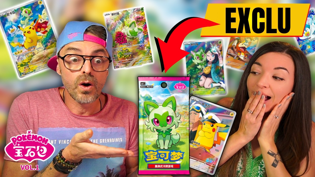 Ouverture EXCLUSIVE Display GEM PACK VOL.1 CBB1c POKEMON HORIZONS Chinois 😍