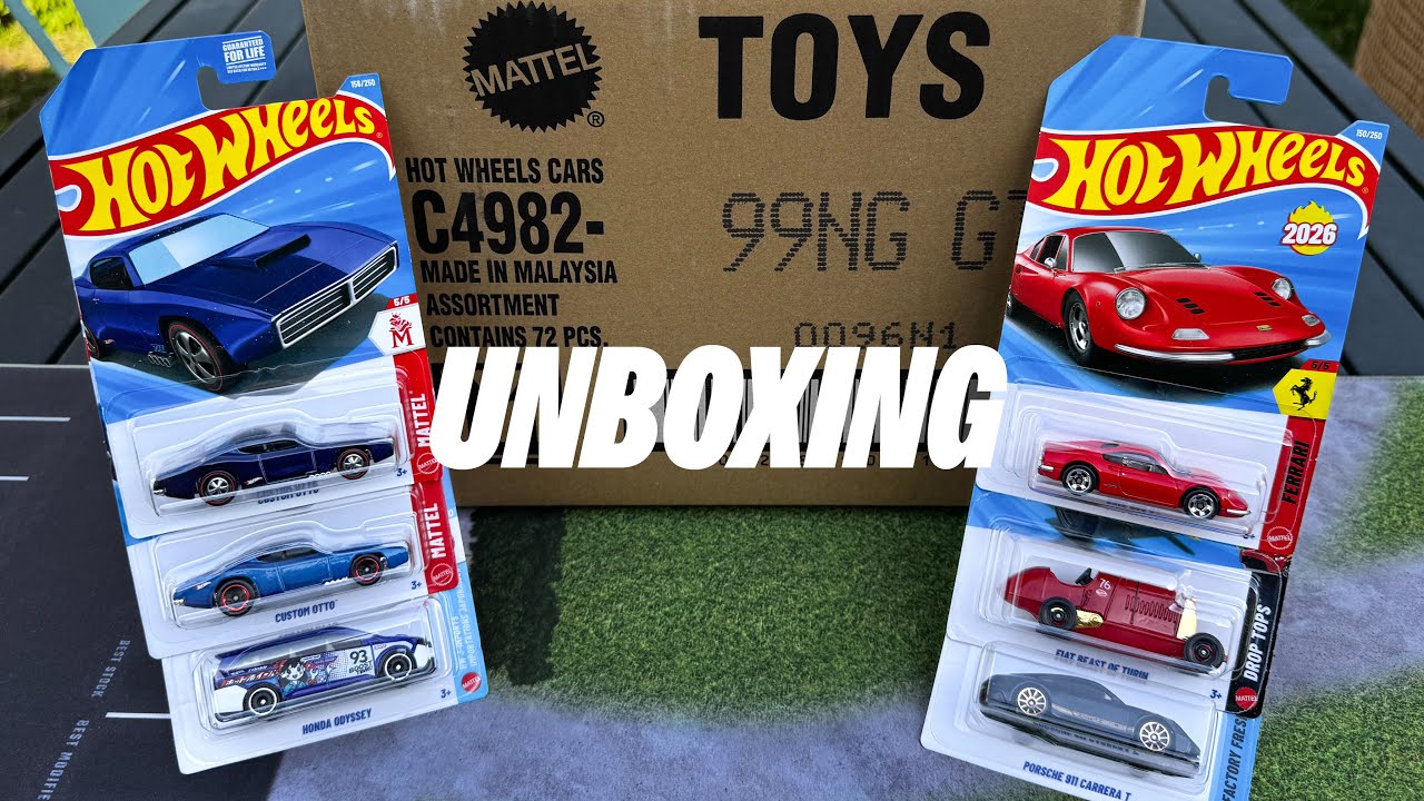 Hot Wheels is Telling Stories in the G Case &mdash; Lamley Unboxing