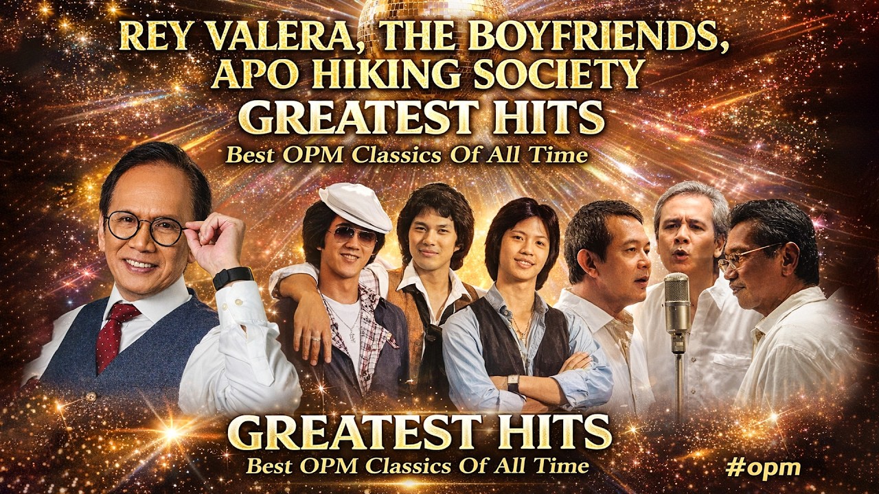 REY VALERA, THE BOYFRIENDS, APO HIKING SOCIETY GREATEST HITS 🎙️ Best OPM Classics Of All Time #opm
