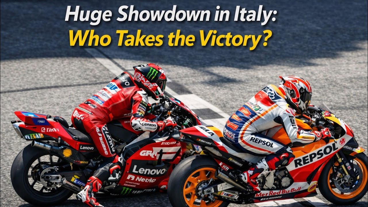 The big showdown in Italy: who will take the victory#motogpgaming