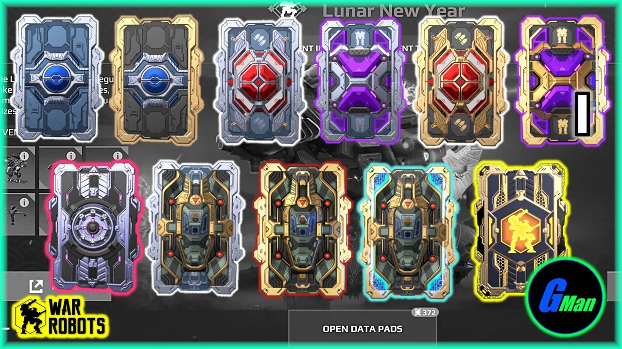 372 HUGE Final Data Pad Opening | WR - War Robots