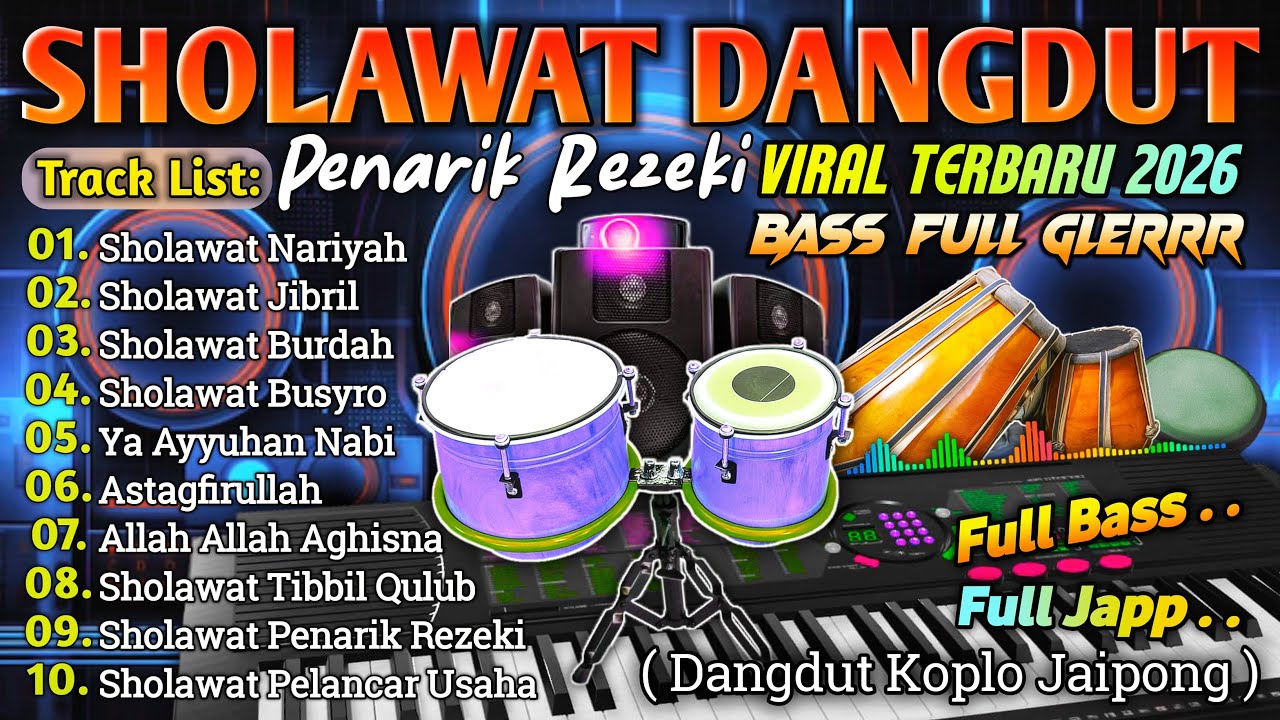 SHOLAWAT MERDU VIRAL TERBARU 2026 | MENENANGKAN HATI, PENARIK REJEKI ‪| SHOLAWAT DANGDUT KOPLO 2026