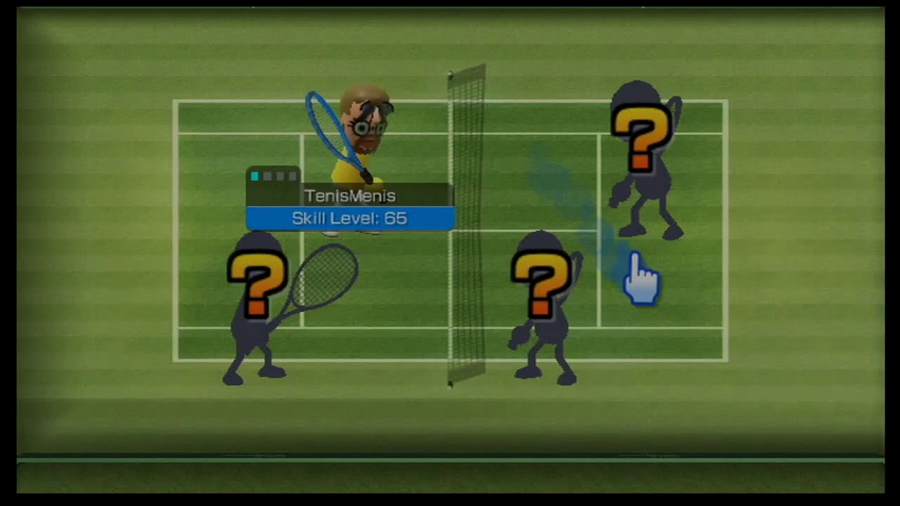 Wii Sports Tennis Part 1!