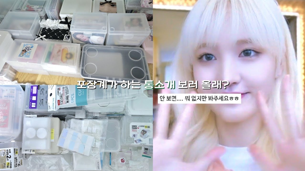만명 유튜버가 하는 통소개 보러 올래?😏 || 다이브로그 || 통소개 || 포장계 ଘ(੭ˊ꒳​ˋ)੭✧