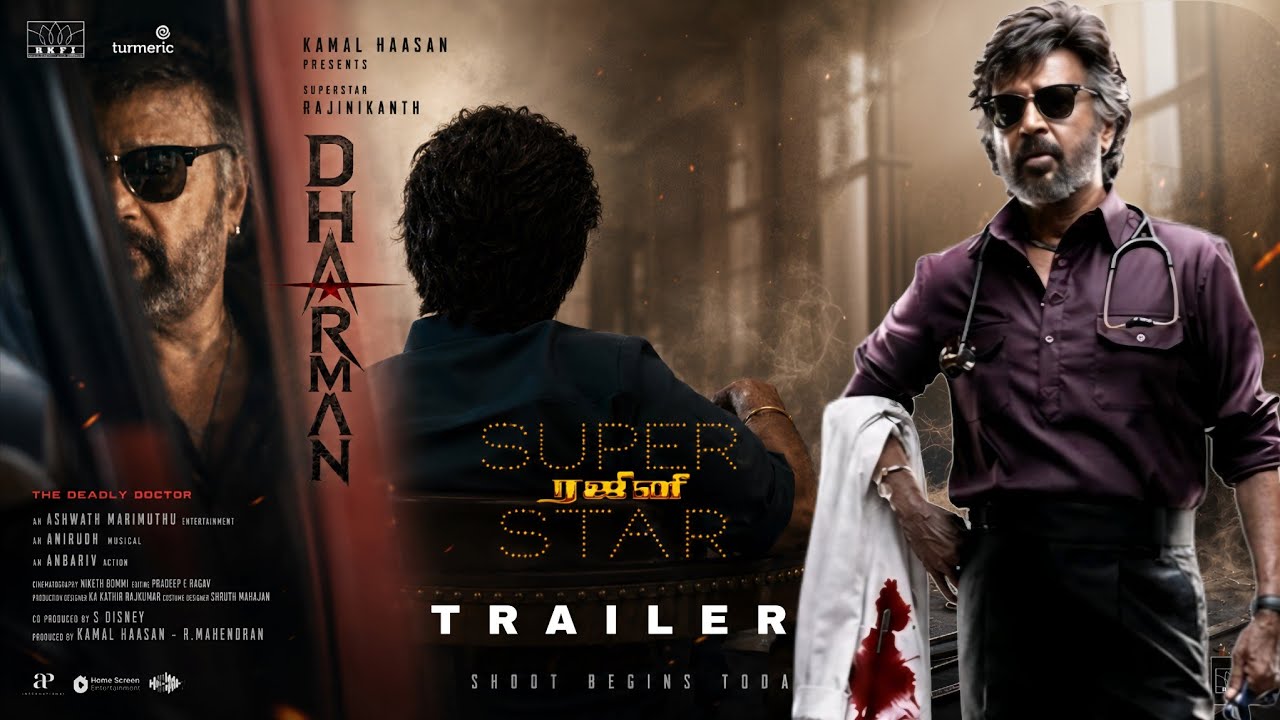 Dharman Tamil Movie Latest Update | Trailer 2026 | Superstar Rajinikanth | Netflix | Dharman Story 