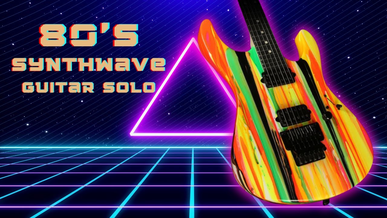 Epic Synthwave Guitar Solo - 50 Seconds of Pure Improvisation!