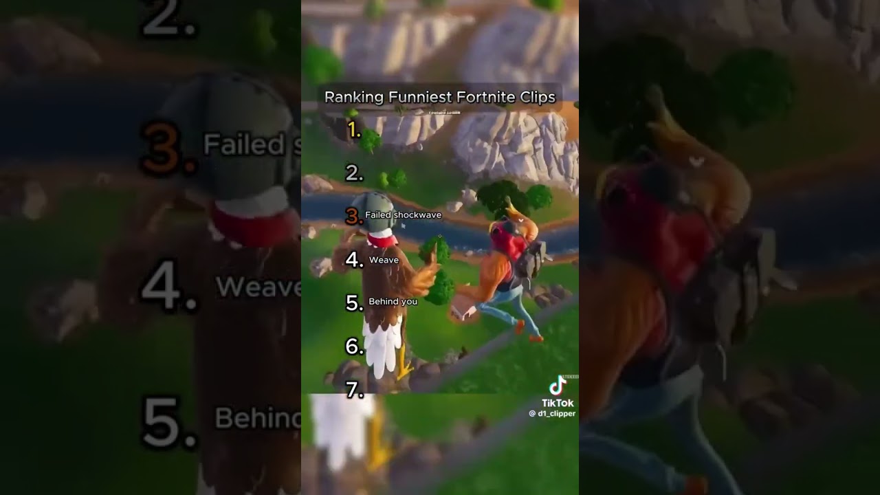 SOME OF THE FUNNIEST FORTNITE CLIPS !