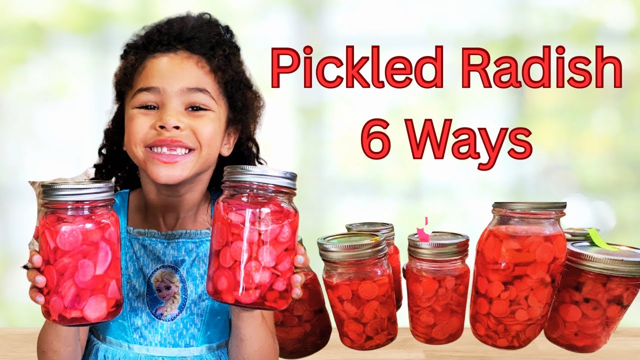 How to Pickle Radishes / 6 Easy Ways!