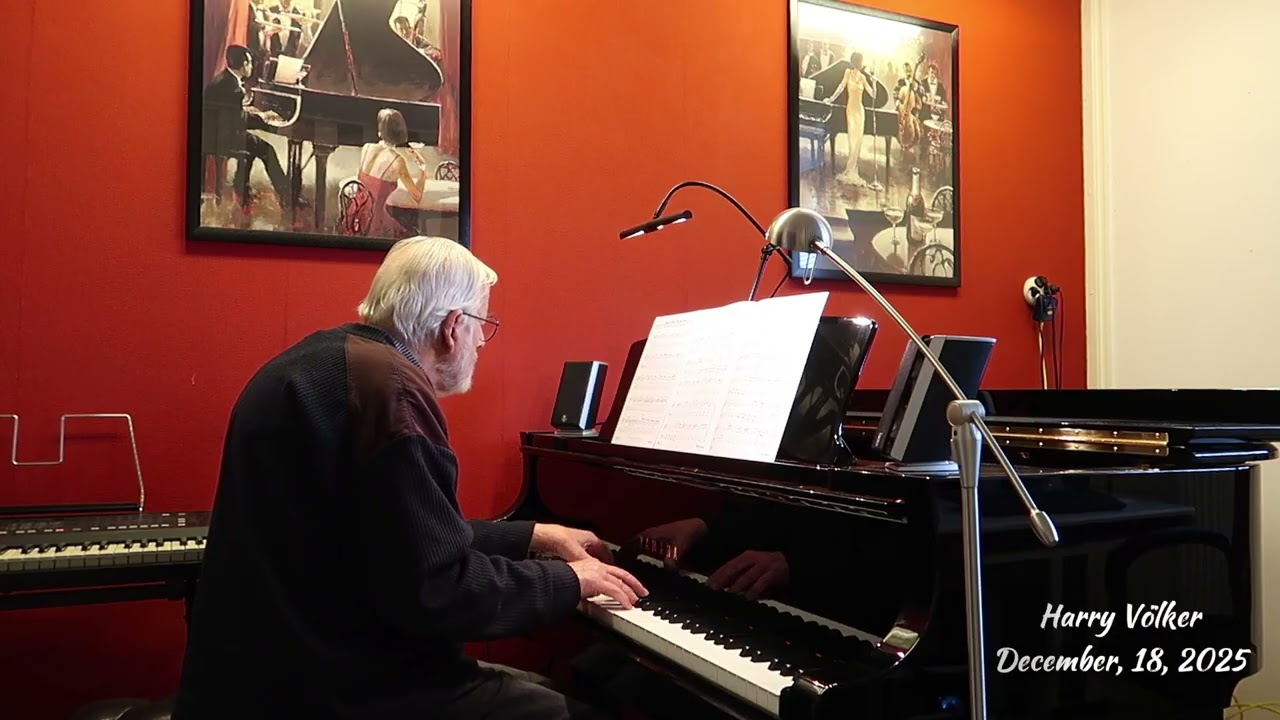 STAYIN' ALIVE - BEE  GEES - piano - HARRY VÖLKER