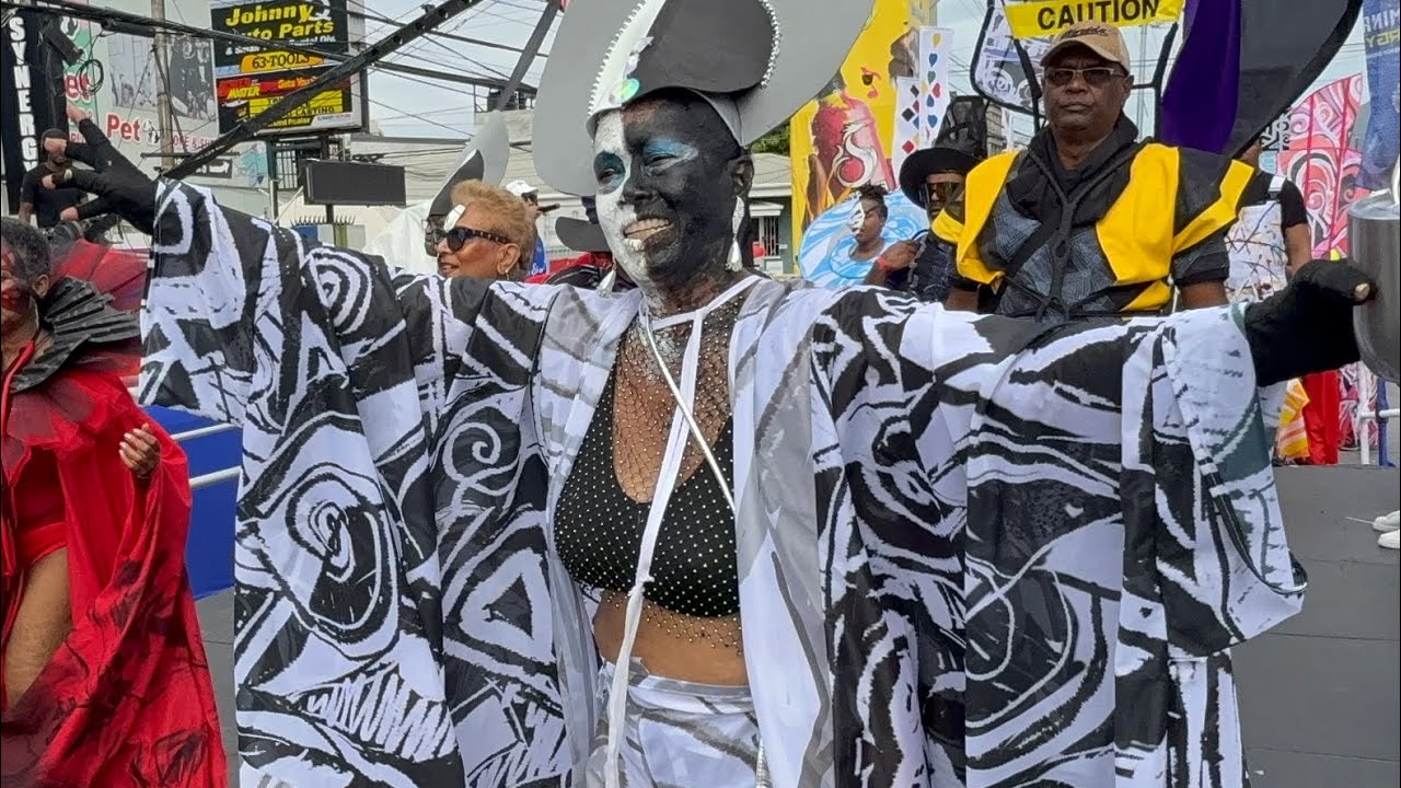 YOU Masterpiece carnival Tuesday in Port of Spain Trinidad 