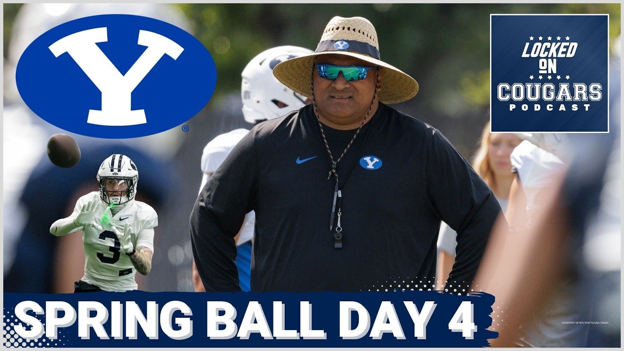 SPRING SURGE: Kalani Sitake OUTLINES Big BYU Football Spring GOALS, Kyler Kasper SHINES in SPOTLIGHT
