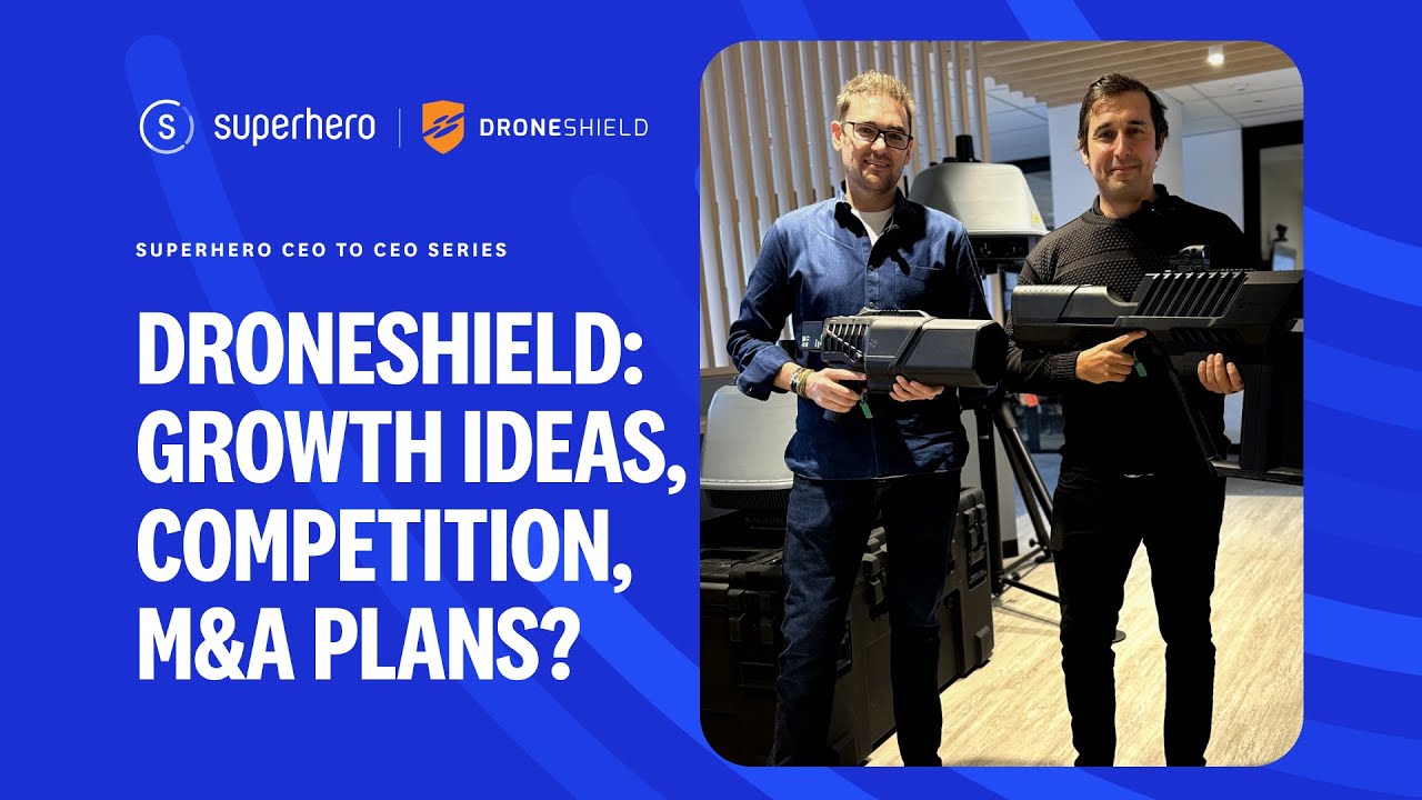 Exclusive Interview with DroneShield CEO | Superhero