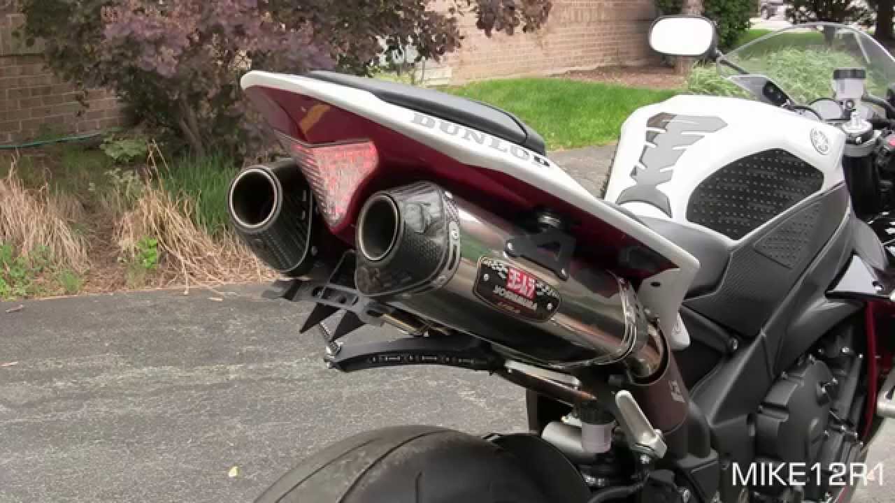 Crossplane Yamaha YZF-R1 Flash Tune ECU Exhaust Sound & Walkaround - FULL HD 1080p