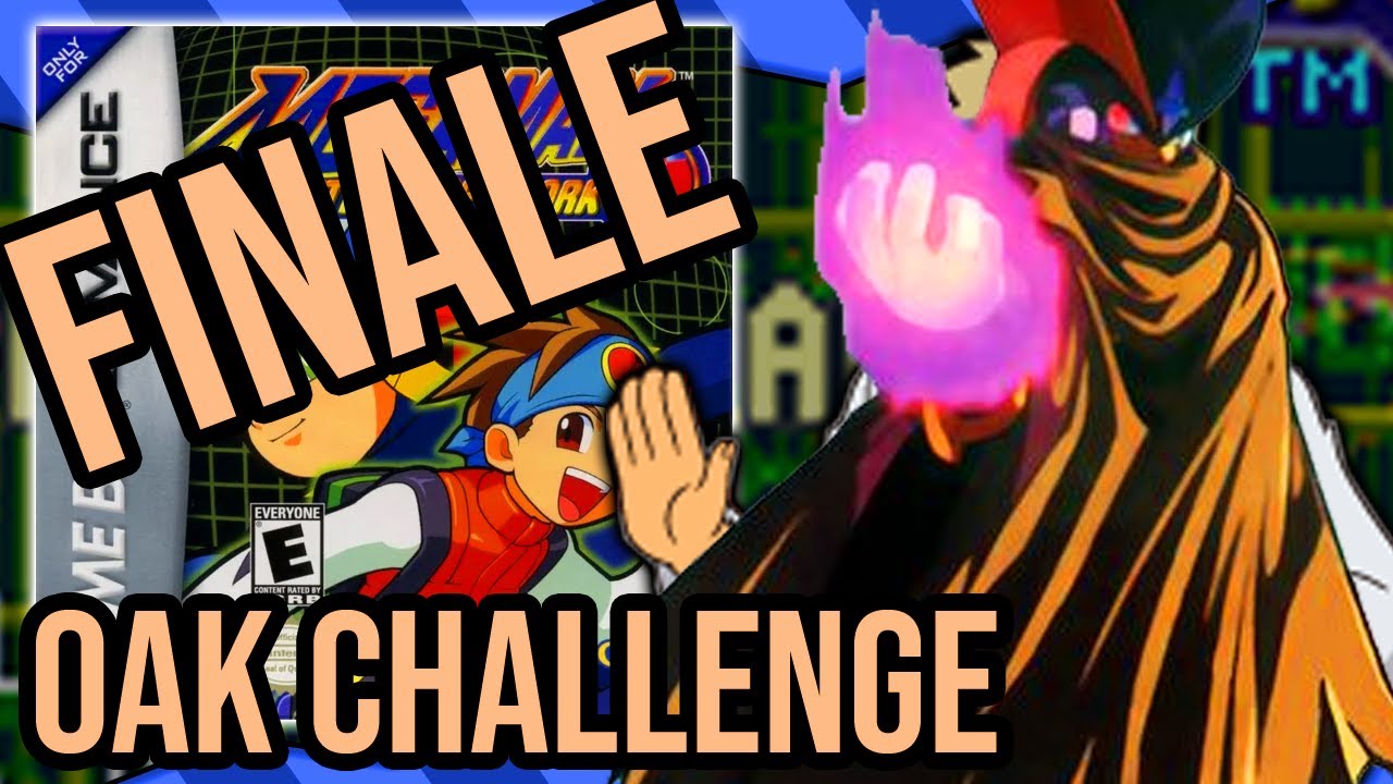Beating Prof. Oak's Challenge in Megaman Battle Network - Pt 13
