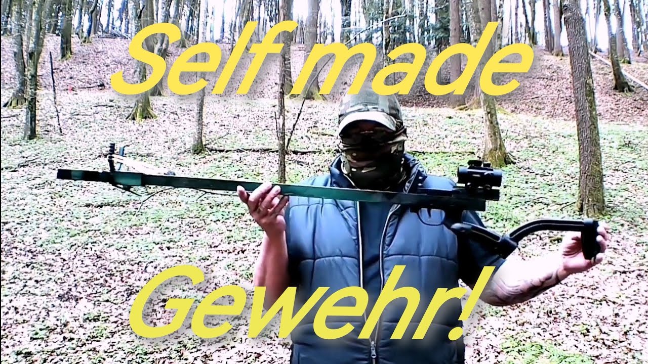 Ich baue ein Schleuder Gewehr f&uuml;r 15 Euro! 🤘😎