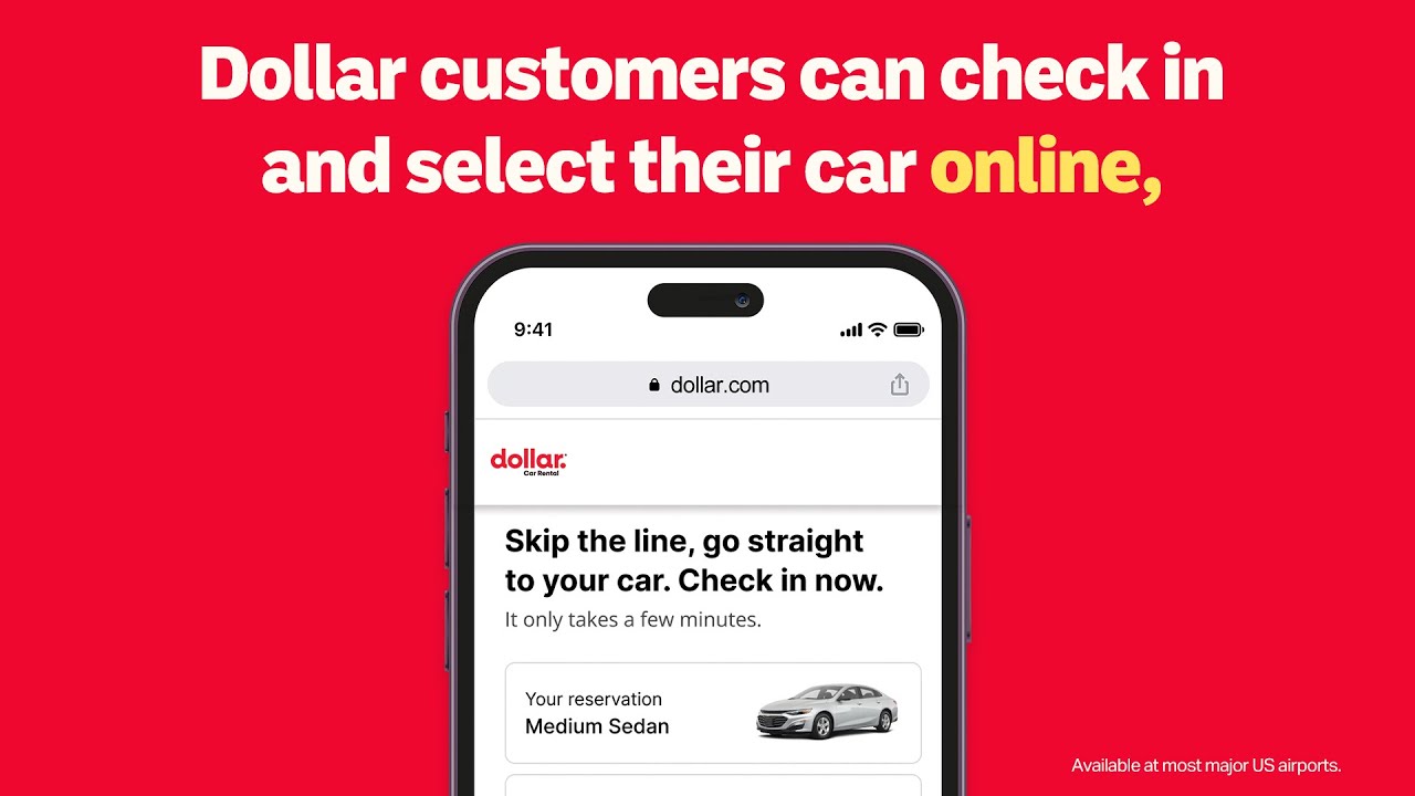 Skip the Wait with Dollar Car Rental