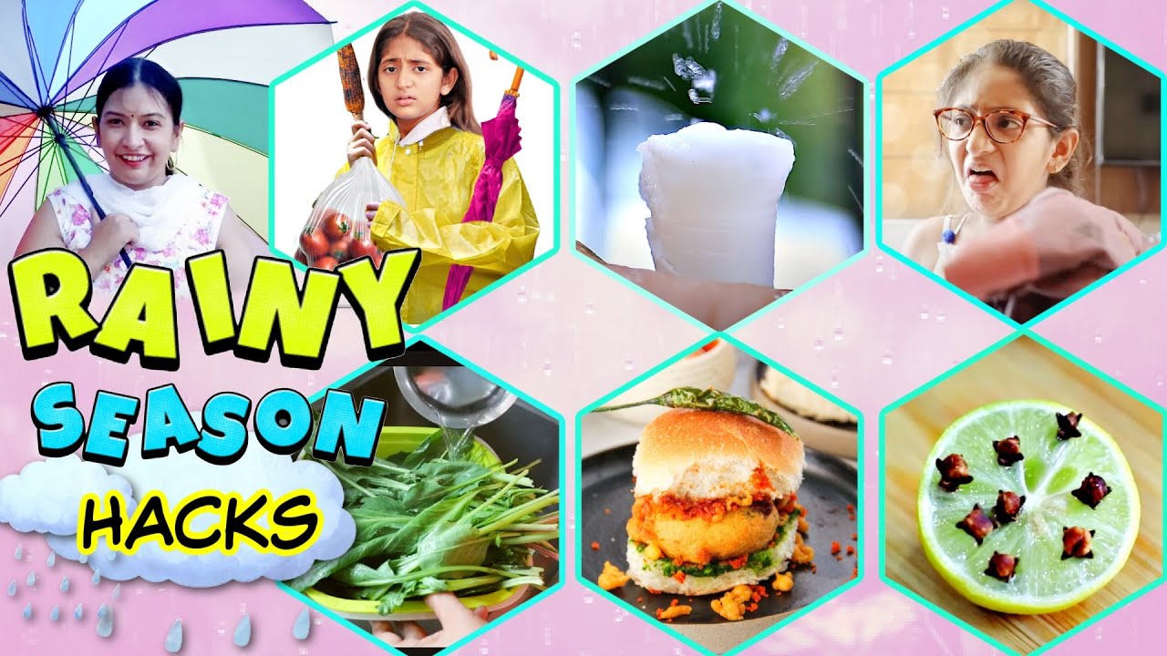 Rainy Season Hacks | Monsoon Special | CookWithNisha