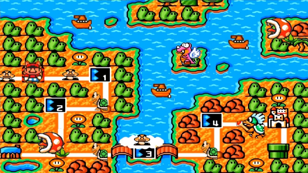 Super Mario Bros 3 HD: New Version 2020 - World 1: Grassland
