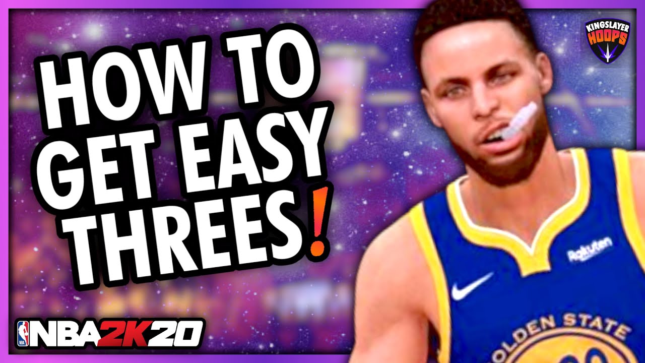 NBA 2K20 Tutorial - HOW TO GET OPEN THREES! (Easy)
