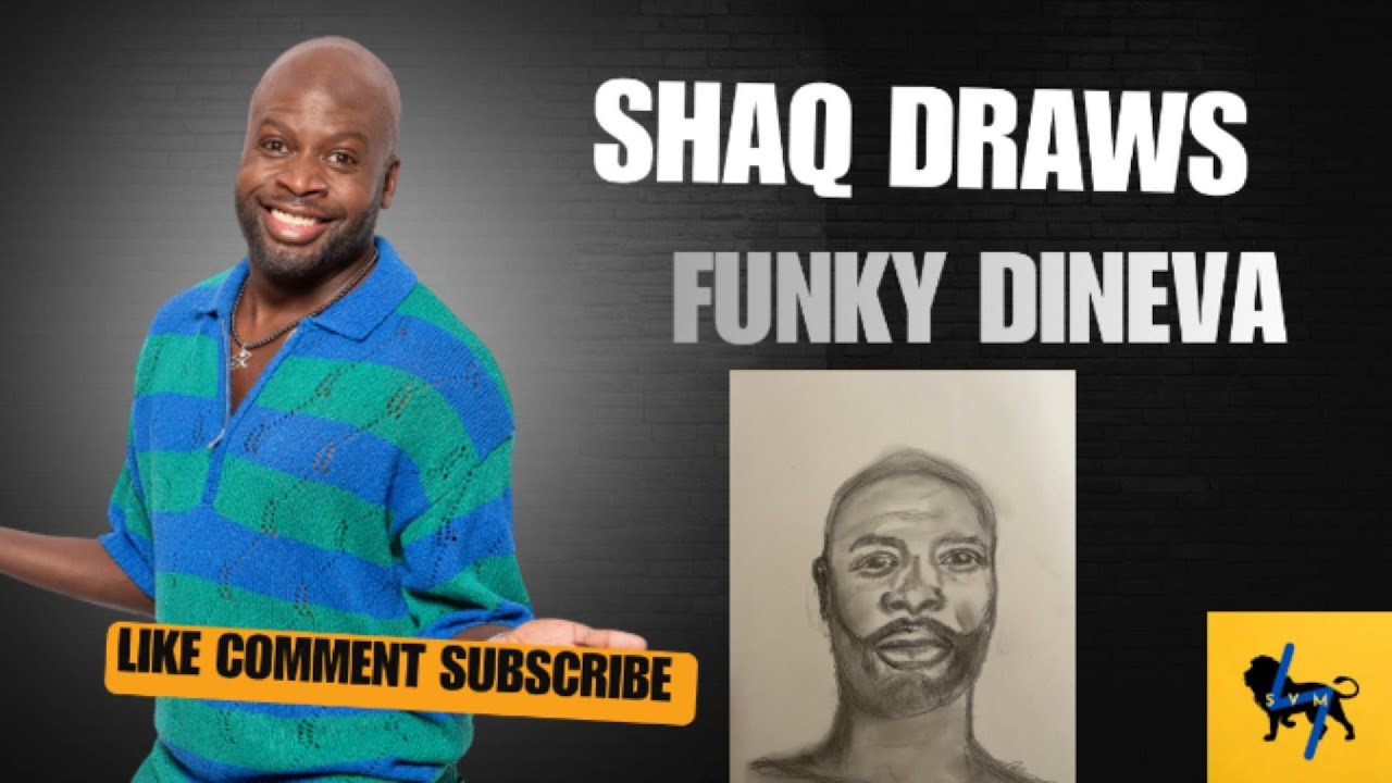 Shaq Draws Funky Dineva ASMR