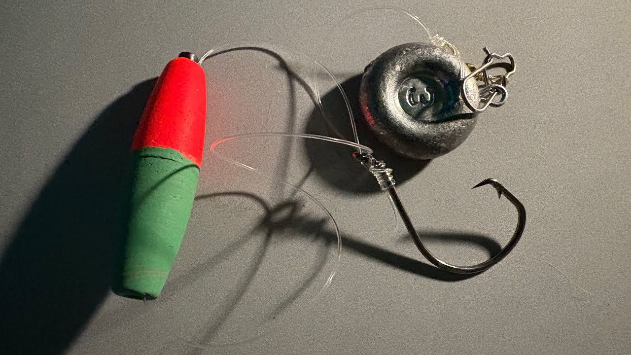 The Santee-cooper rig ( The best catfish rig ) catfishing tips