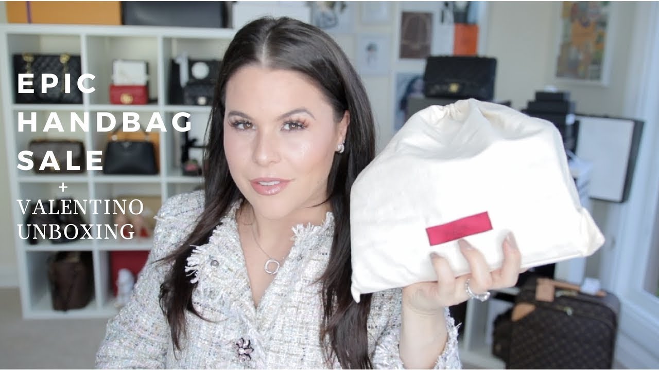 EPIC HANDBAG SALE!! VALENTINO UNBOXING | Jerusha Couture