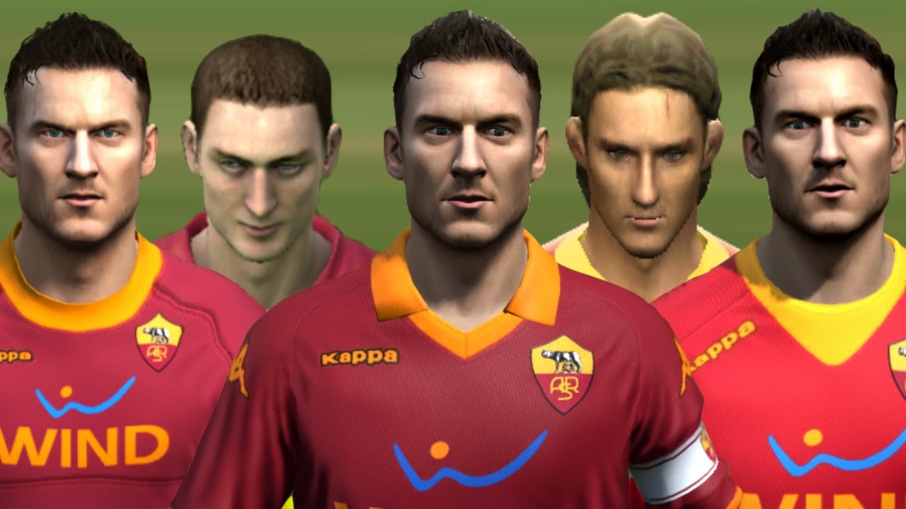 Francesco Totti from FIFA 04 to 13 | HD 1080p
