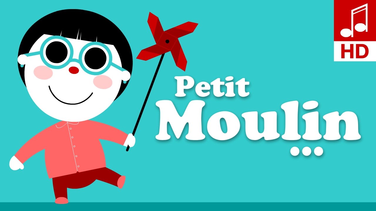PETIT MOULIN comptine pour bébé & maternelle ❤️❤️❤️