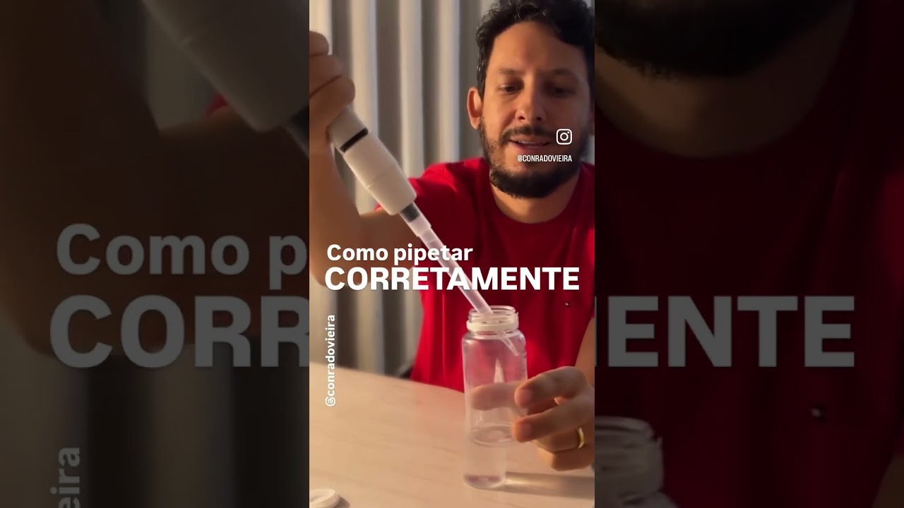 Como usar pipeta em laborat&oacute;rio