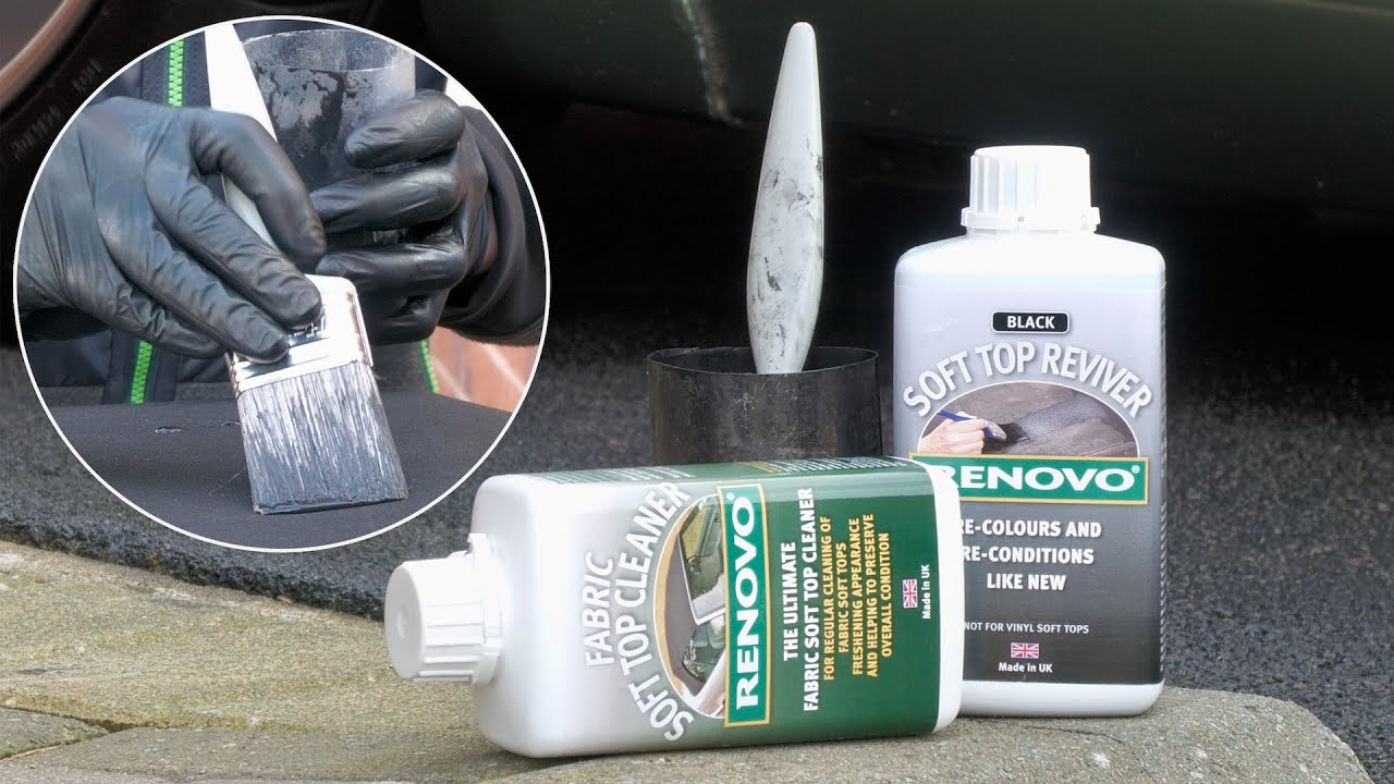 Recolouring a Faded Fabric Top with Renovo