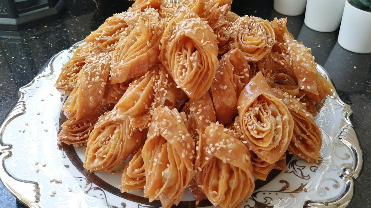 معسلات رمضان/ لسان الطير هشيشة و معلكة بطريقة مختصرة و سريعة 🌛👌🏻😋