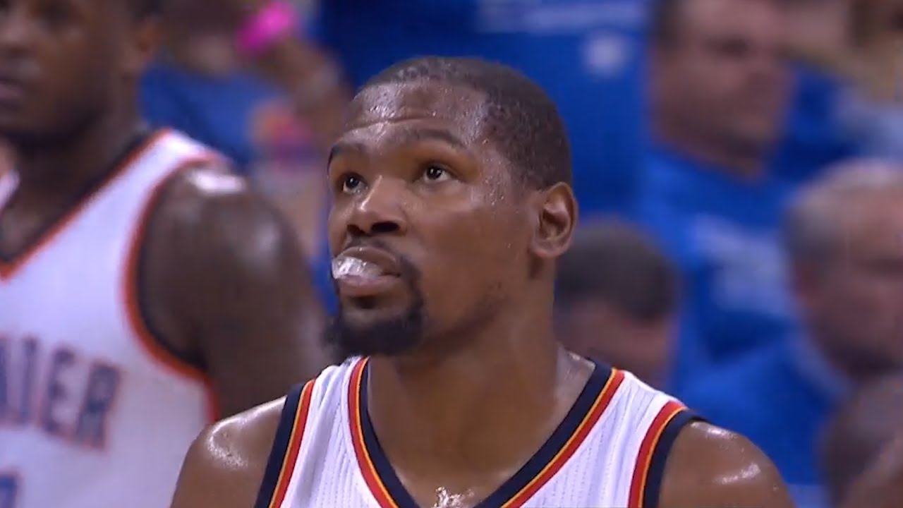 Kevin Durant Chokes - 2016 WCF Game 6