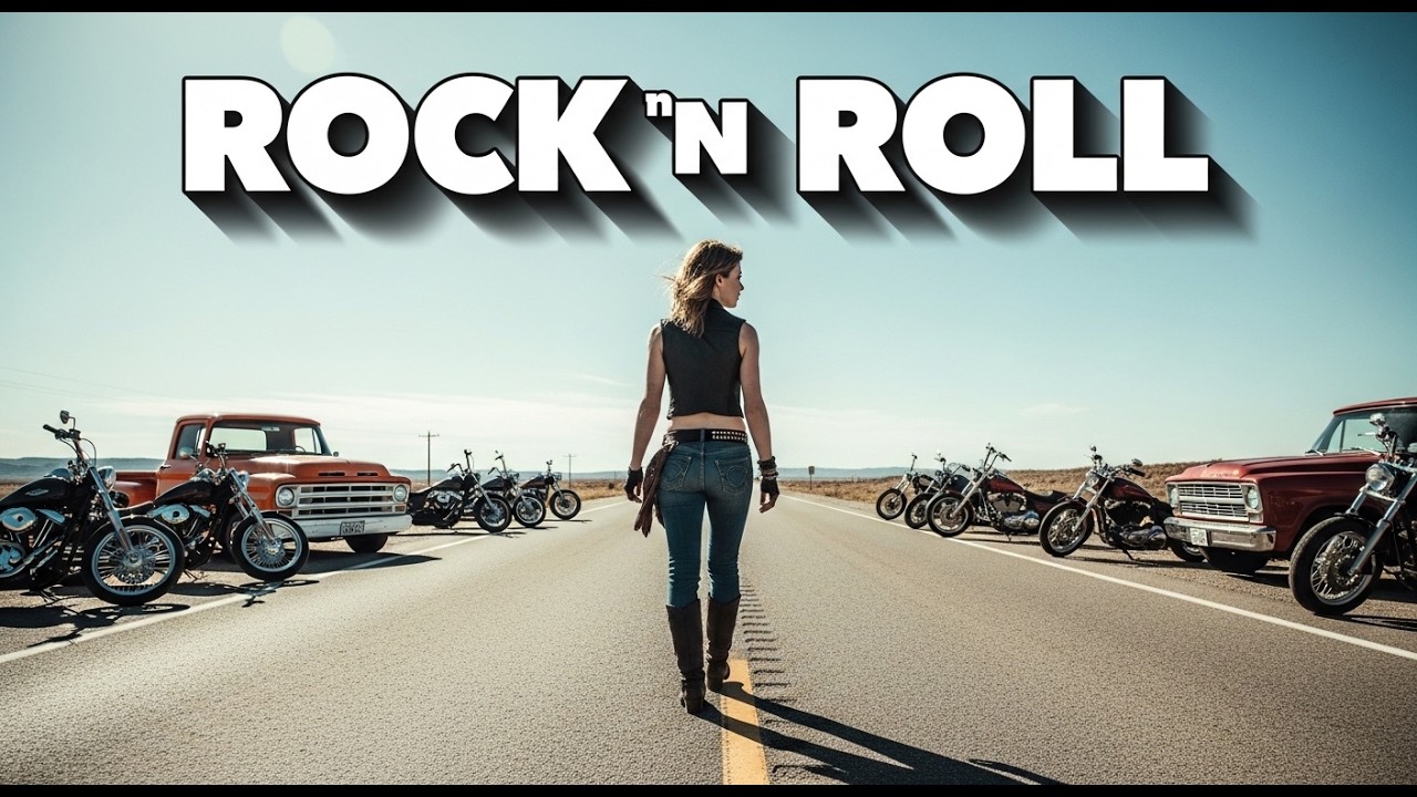 Rock N Roll Road Trip 🔥 American Highway Legends 2026 | Free Spirit Anthems