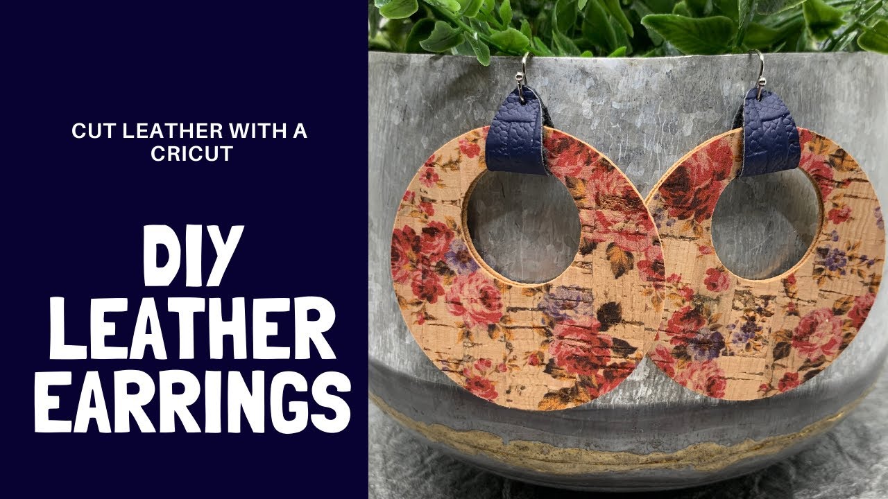 DIY Leather Earrings