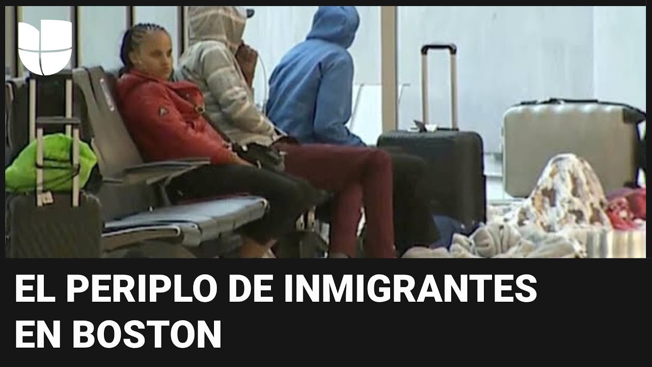 De dormir en el aeropuerto a una antigua prisión: el periplo de inmigrantes en Massachusetts
