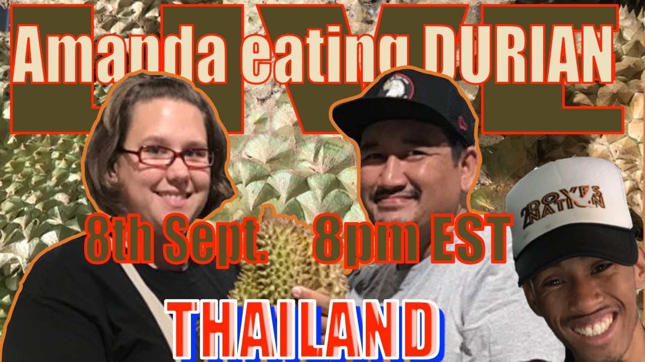 2 Doves Nation Eating Durian Live