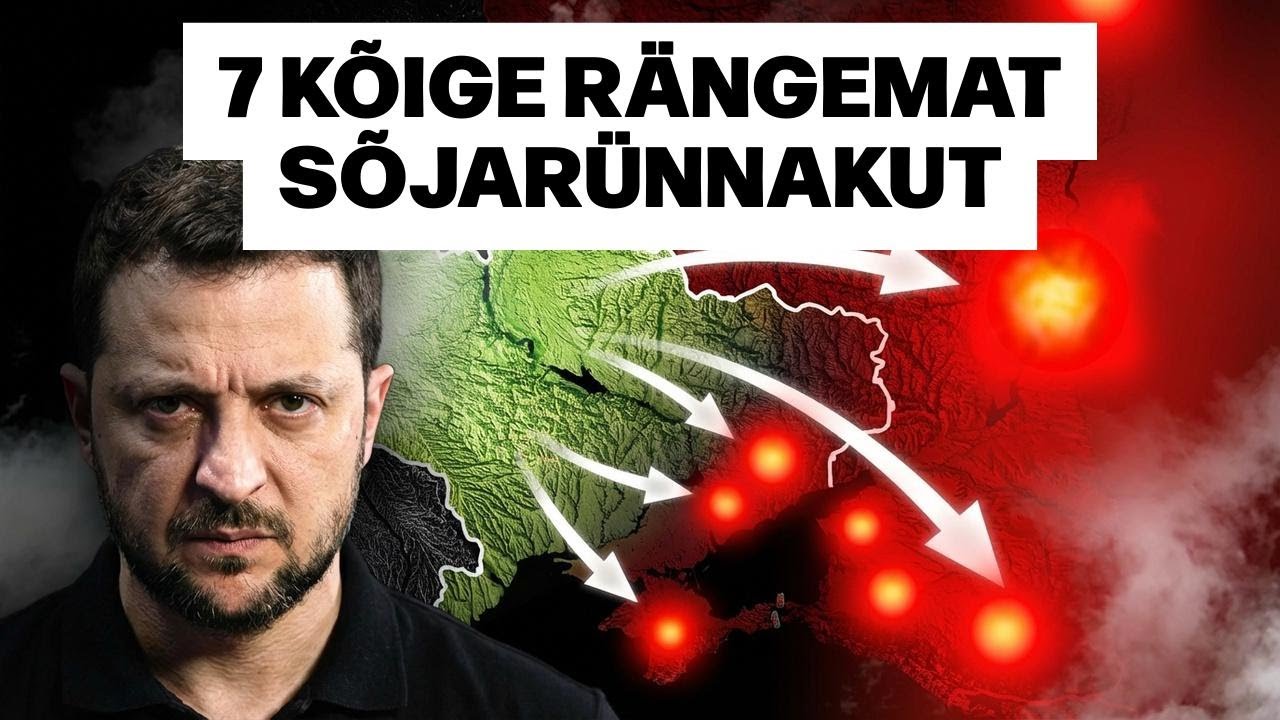 7 korda, kui Ukraina Putinile korraliku paugu pani
